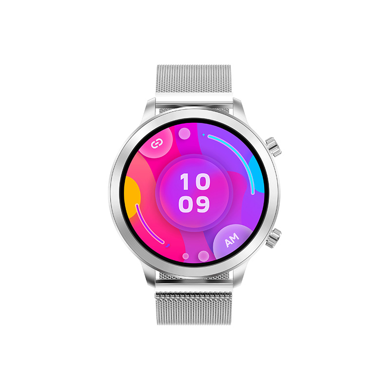 Bemi Zeno smartwatch with AI/ 1.43 Amoled/ 2 straps/ ringing/sensors, silver