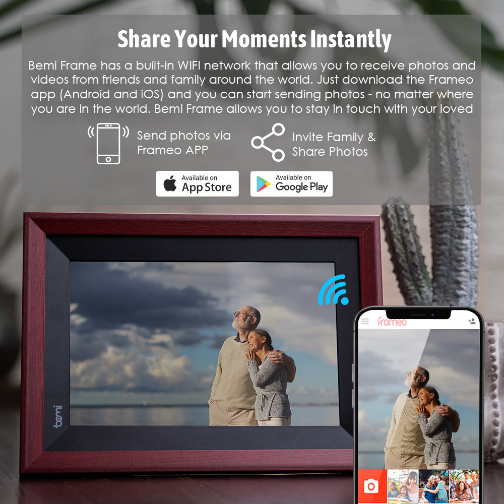 10.1 " WIFI Digital Picture Frame | 2 Frames
