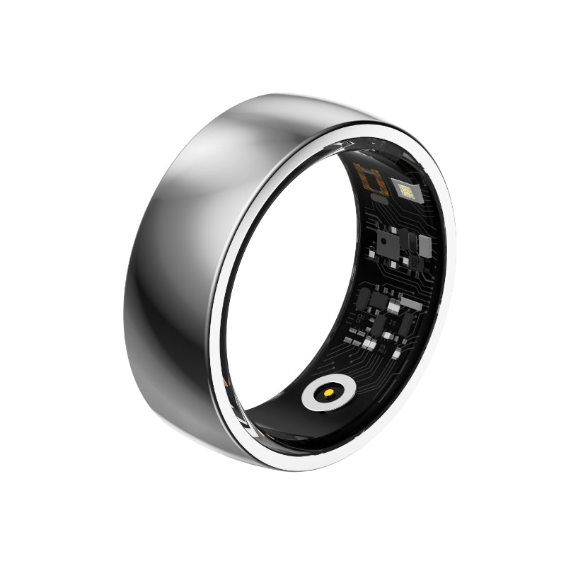 Bemi Revo Metal Silver - Smart Ring