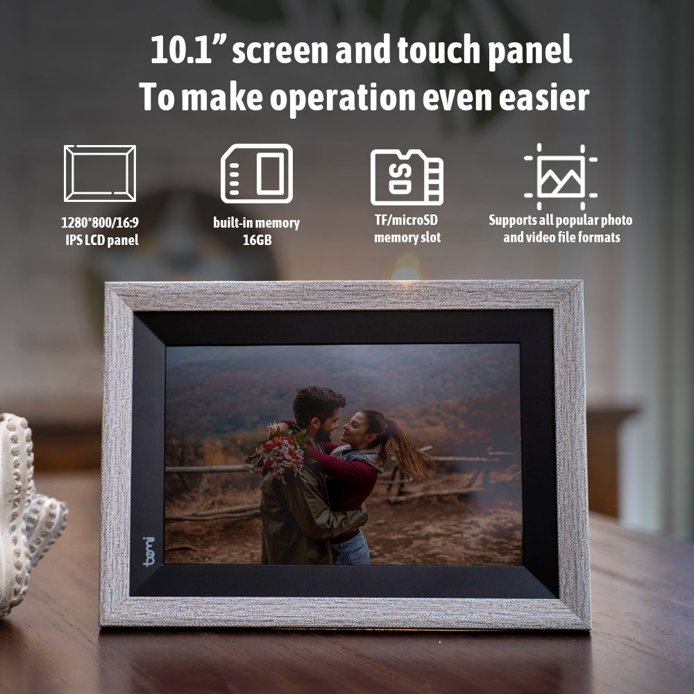 10.1 " WIFI Digital Picture Frame | 2 Frames