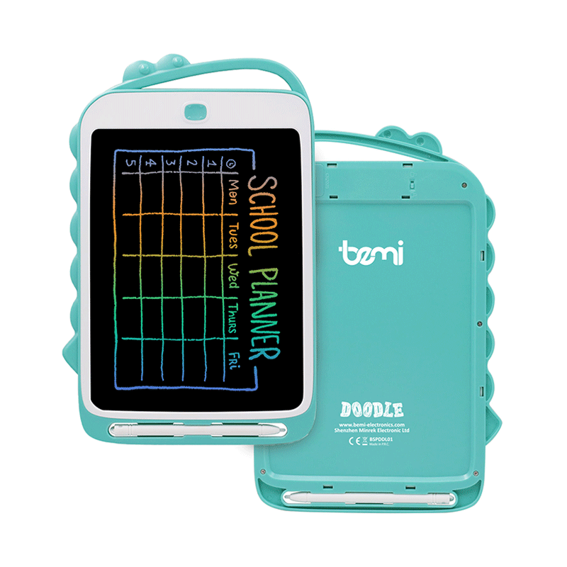 Bemi Doodle 10inch Colorful Drawing Tablet Writing Pad