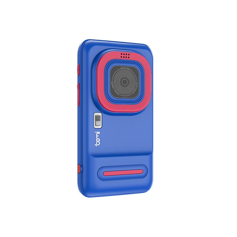 Bemi Pixi educational camera with Meta AI 2/5MP 4-inch screen, Wi-Fi, Android, Navy Blue