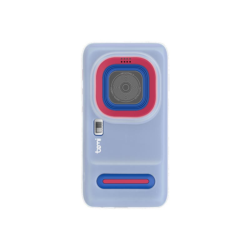 Bemi Pixi educational camera with Meta AI 2/5MP 4-inch screen, Wi-Fi, Android, Navy Blue