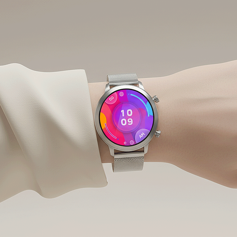 Smartwatch Bemi Zeno - srebrny 