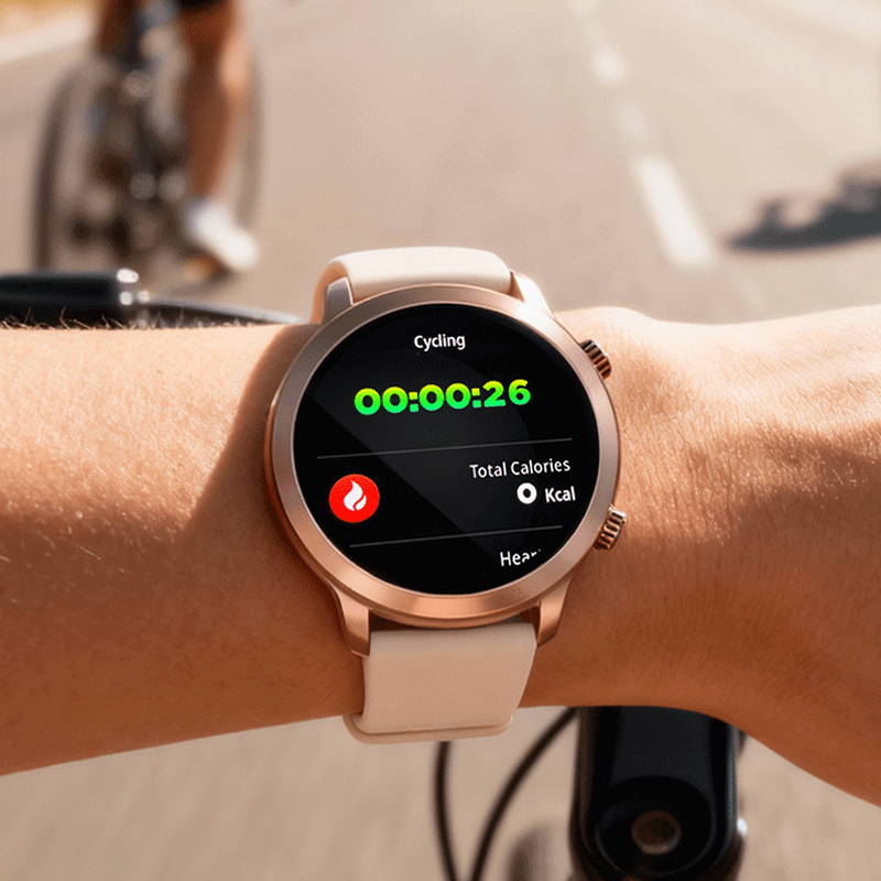 Smartwatch Bemi Zeno - złoty 