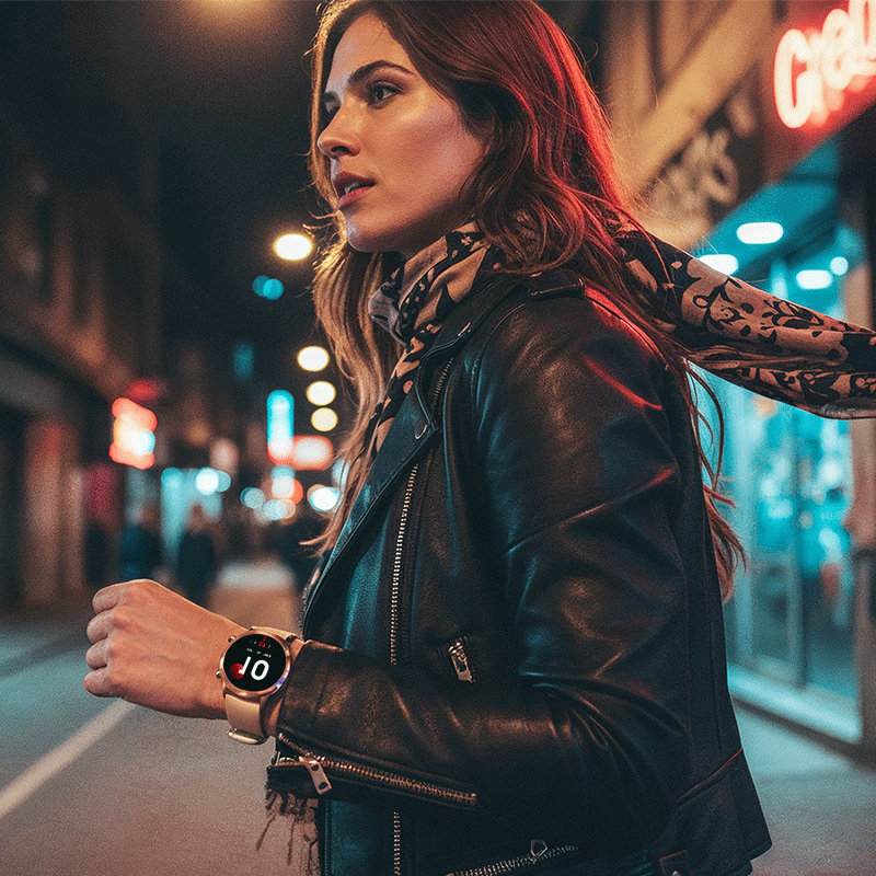 Smartwatch Bemi Zeno - złoty 