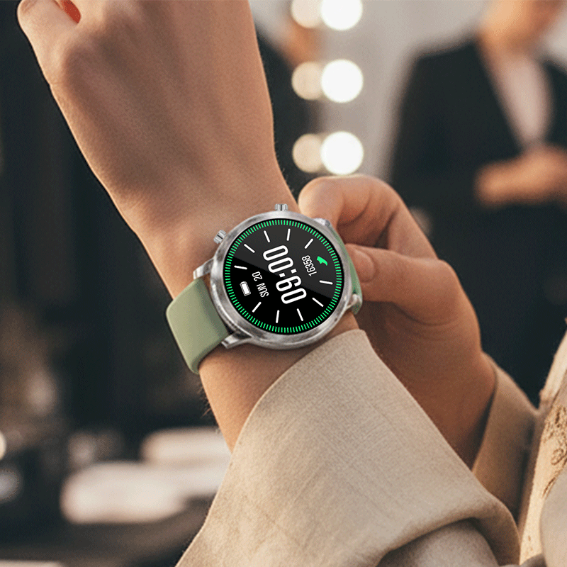 Bemi Zeno smartwatch with AI/ 1.43 Amoled/ 2 straps/ ringing/sensors, silver