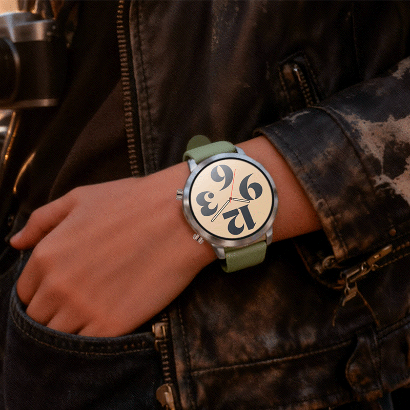 Bemi Zeno smartwatch with AI/ 1.43 Amoled/ 2 straps/ ringing/sensors, silver