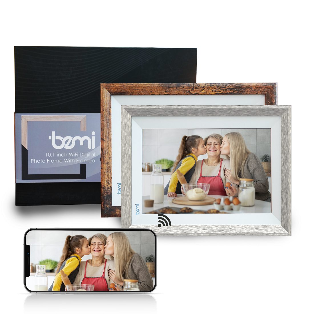 10.1 " WIFI Digital Picture Frame | 2 Frames